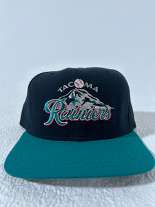 Vintage Tacoma Rainiers Snapback Hat Snapback Hat