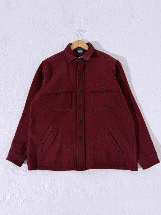 Woolrich Red Button Up Coat Sz. XL