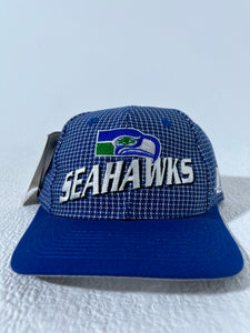 Vintage Seattle Seahawks Proline Logo Athletic Snapback Hat Deadstock