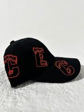 Ice Cream Spelling Dad Hat Black