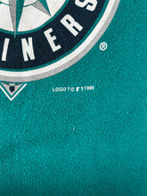 Vintage 1995 Seattle Mariners Teal Logo 7 Crewneck Sz. 3XL