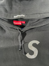 Supreme Black S Logo Hoodie Size L