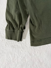 Vintage WuWear Green Long Sleeve Shirt Sz. XL
