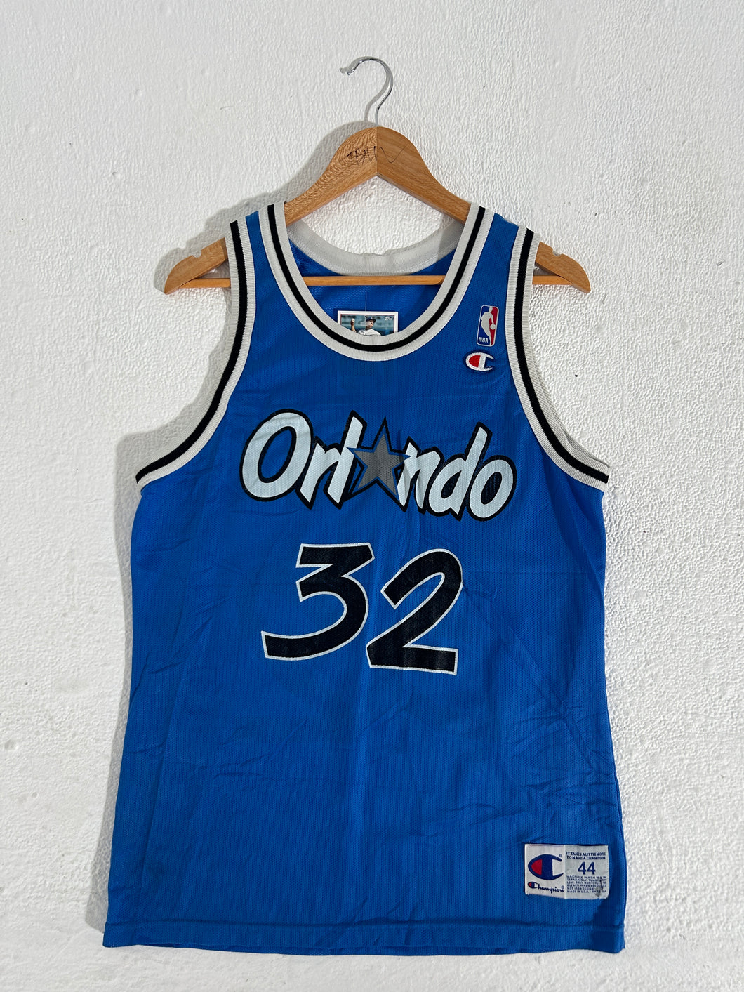 Vintage 1990's Shaq O'Neal Orlando Magic Jersey Sz. 44