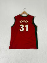 Vintage Seattle SuperSonics Brent Barry #31 Red Alt Jersey Sz. 44