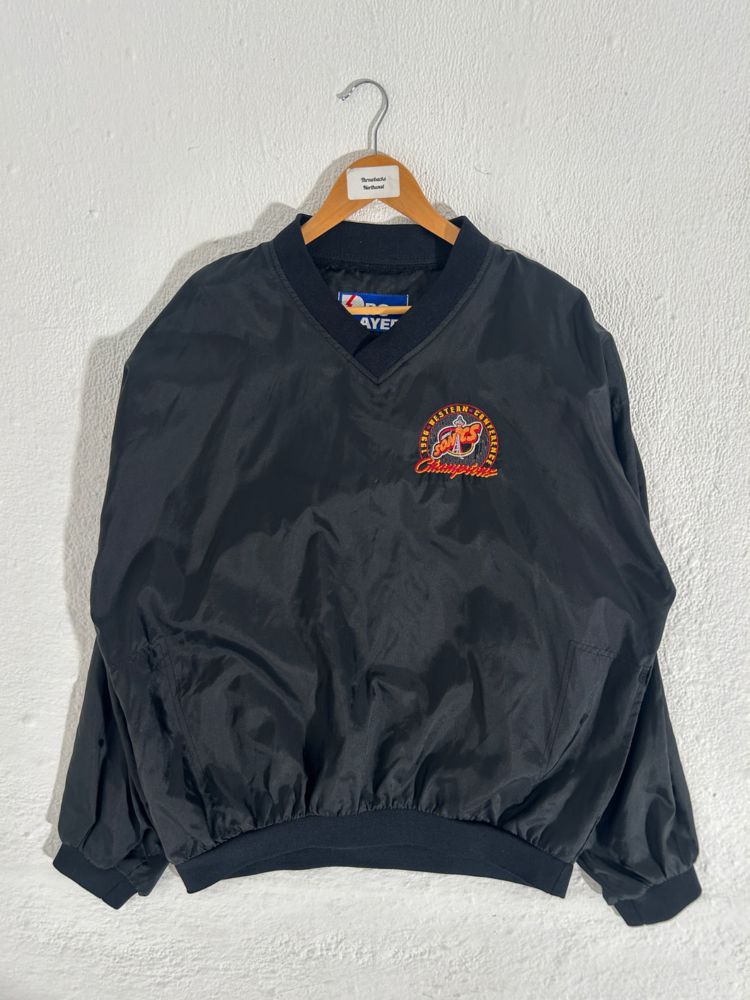 Vintage Seattle Supersonics Black Pro Player Crewneck Sz. L
