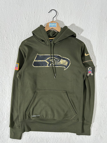 Military Seattle Seahawks Hoodie Sz. S