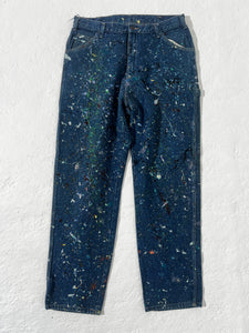 1/1 Dickies Paint Splatter Jeans Size 36x32
