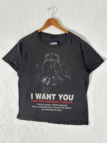 Vintage 1995 Star Wars Darth Vader I Want You T-Shirt Sz. L