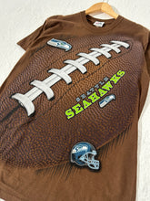 New Seattle Seahawks Brown Majestic T-Shirt w/ Tags