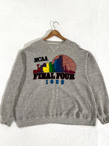 Vintage 1989 NCAA Final Four Seattle Crewneck Sz. XL