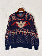 Vintage polo thunderbird knit sweater size XL