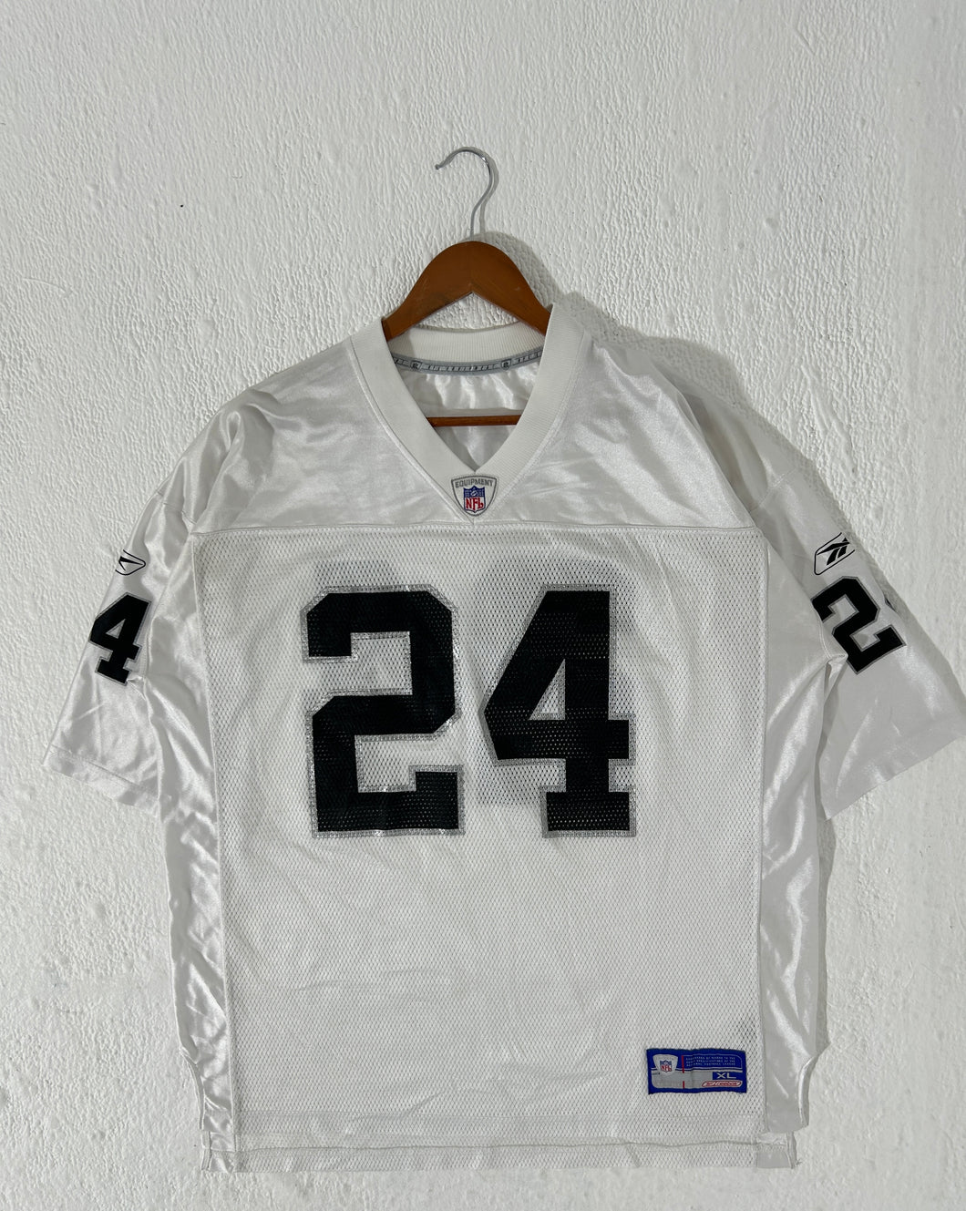 Vintage Reebok Charles Woodson Oakland Raiders Jersey Size XL