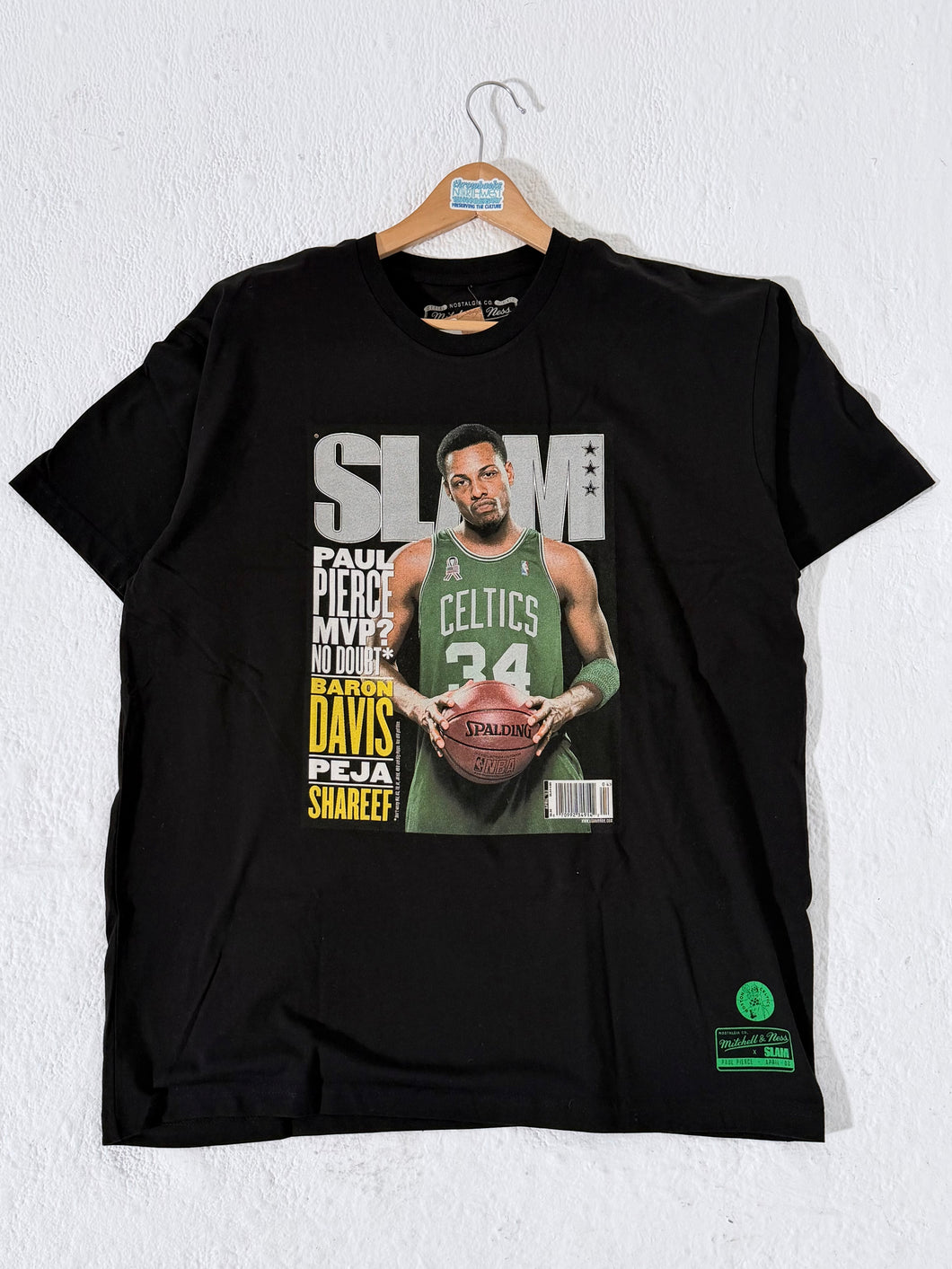 SLAM Paul Pierce Boston Celtics T-Shirt Sz. XL