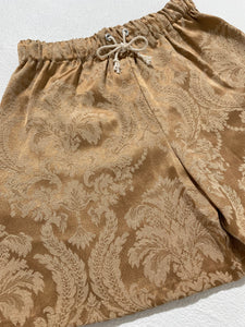 TBNW Gold Custom Tapestry Shorts Sz. S
