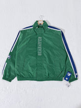 Seattle Seahawks Green Nylon Zip Up Starter Jacket