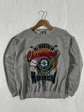 Vintage Seattle Mariners 1995 Western Division Champions Crew Neck Size L