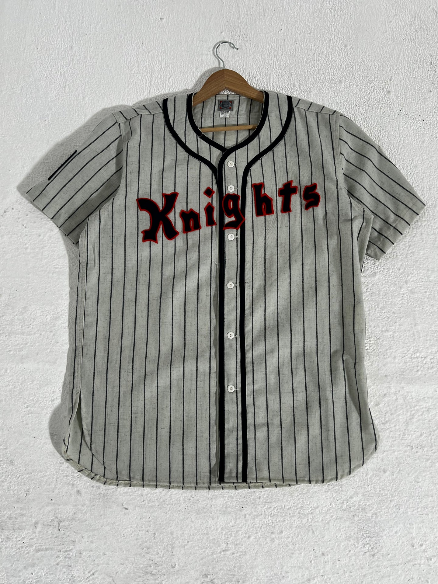 New York Knights Ebbets Field Pinstripe Baseball Jersey