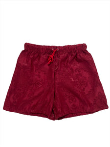 TBNW Burgundy Custom Tapestry Shorts Sz. M