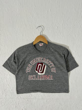 Vintage University of Oklahoma Sooners Cropped Tee Sz. L