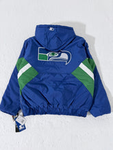 Half Zip Pull Over Jacket Starter Retro New w/tags