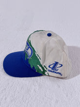 Vintage Seattle Seahawks Splash Snapback Hat