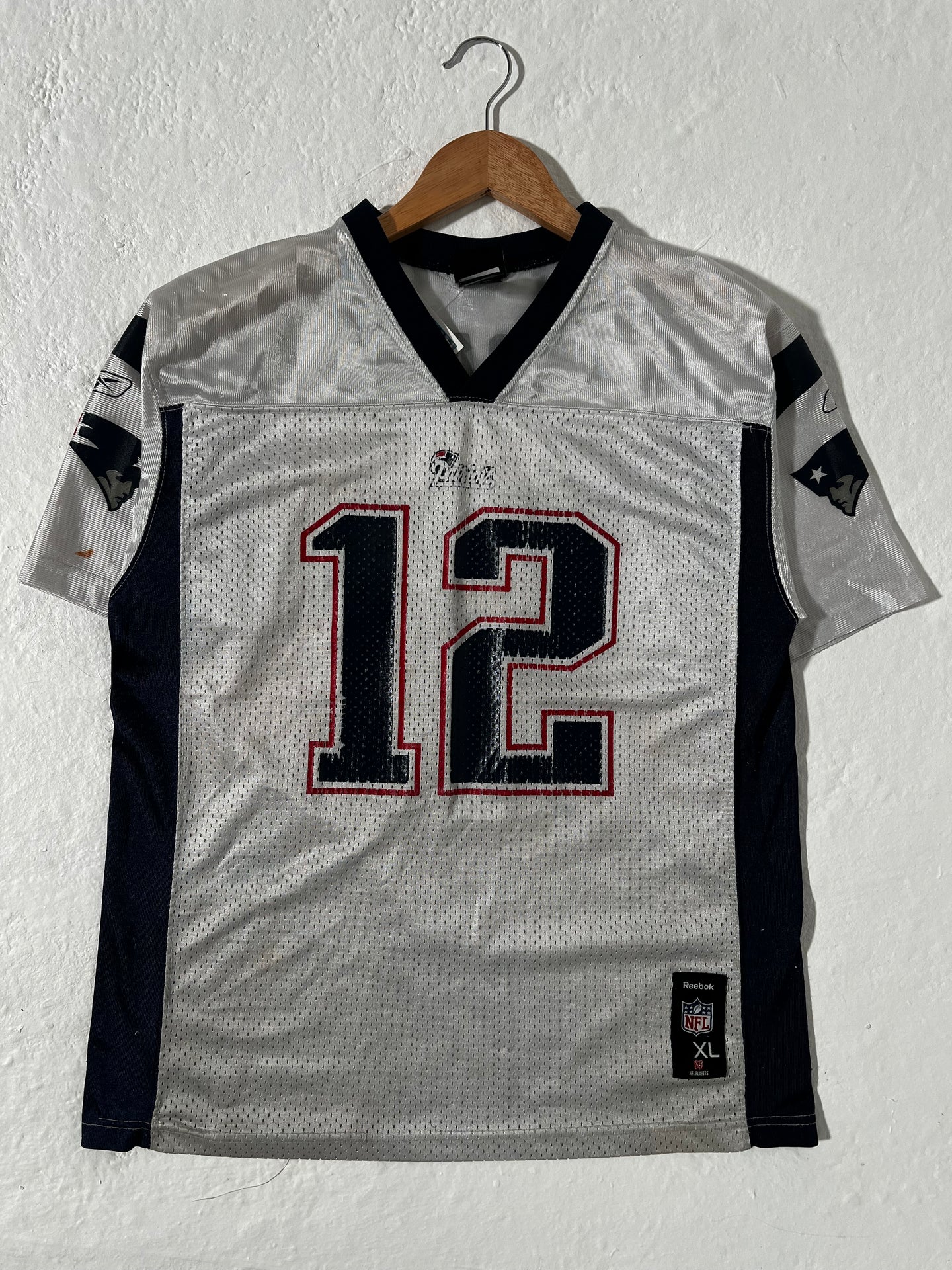 Tom Brady New England Patriots Reebok NFL Football Jersey Size XL