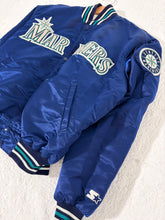 Vintage Seattle Mariners Satin Starter Jacket Size L