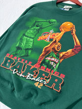Vintage Seattle Supersonics Vin Baker Lee Sports Crewneck Sweatshirt Sz. M