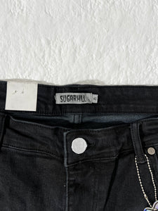 Sugar Hill Playlist Jeans Shorts Black Wash DEPT1