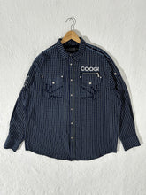 Vintage Y2k Coogi Embezzled Button Up Shirt Sz. XXL