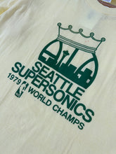 Vintage 1979 Seattle Supersonics World Champs T-Shirt Sz. L