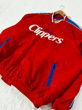 San Diego Clippers Satin Jacket Sz XXL