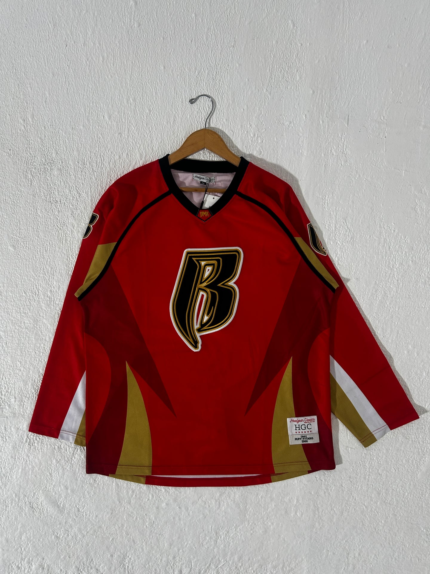 Vintage Deadstock Ruff Ryders DMX NHL Jersey Sz. 2XL