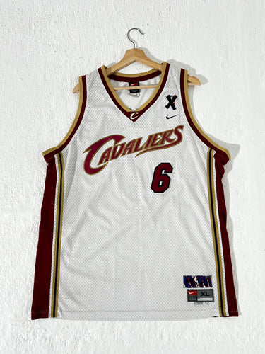 Custom StitchGod LeBron James Cleveland Cavaliers x Miami Heat Jersey Sz. XL