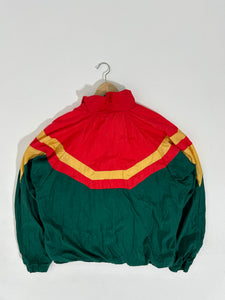 Vintage 1990s Sergio Tacchini Red/Green Zip Up Jacket Sz. 44 (L)