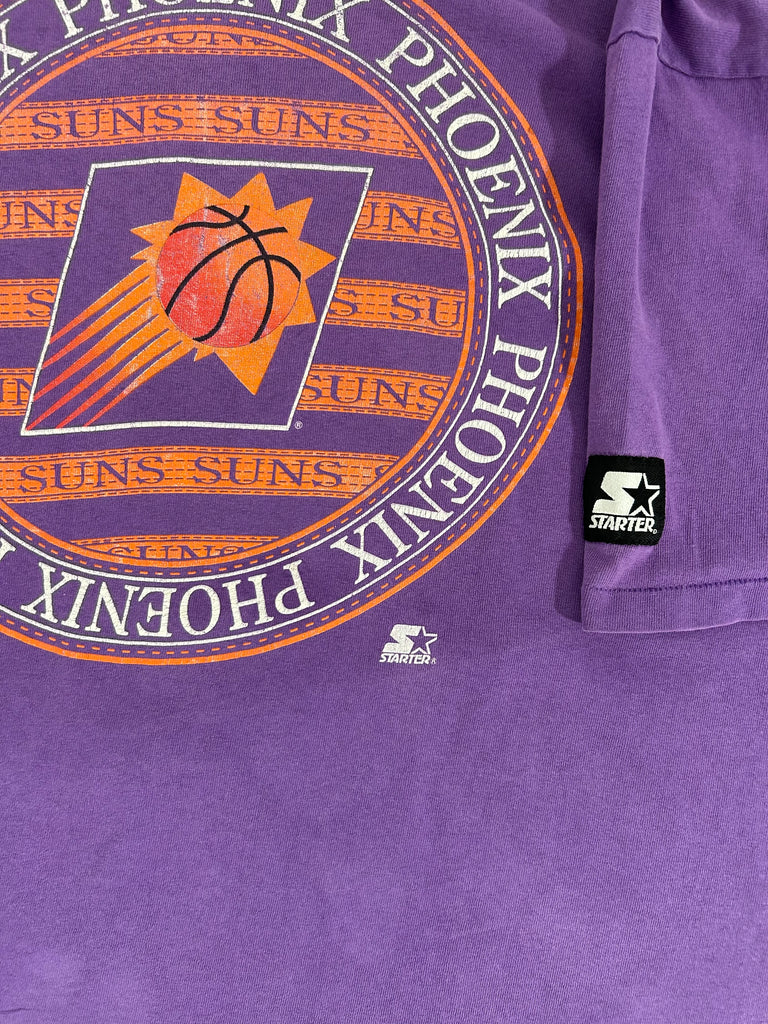 Vintage 1990s Phoenix Suns Basketball Starter T-Shirt Sz. XL ...