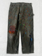 1/1 Carhartt Paint Splatter Jeans Size 36x32