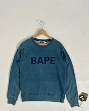 Bathing Ape Blue Crewneck NWT Sz. L