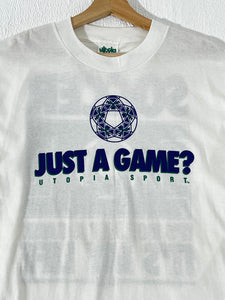 Vintage 1990's "Just a Game?" Soccer T-Shirt Sz. L