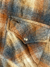 Pendleton Tan Plaid Button Up Shirt Sz. XL