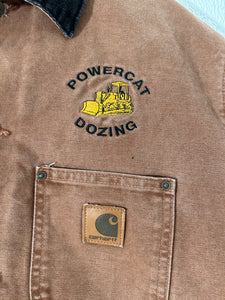 Vintage Brown Carhartt Chore Jacket Sz. L