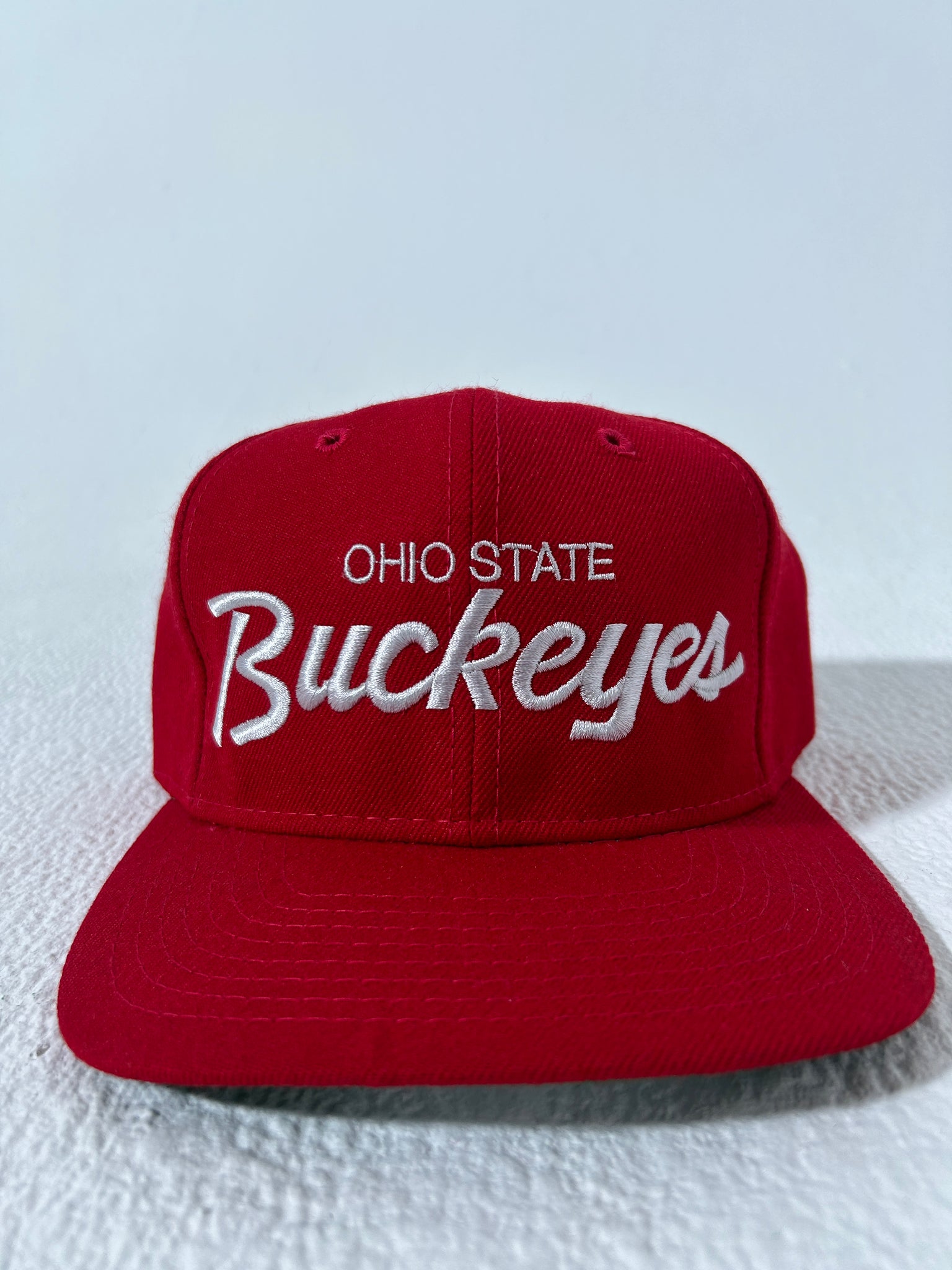 RARE Vintage Ohio State deals Buckeyes AJD Lucky Stripes snapback hat