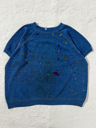 1/1 Vintage Paint Splatter Crewneck Size S
