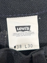 Vintage 1990s Black LEVI Pants Sz. 38x30