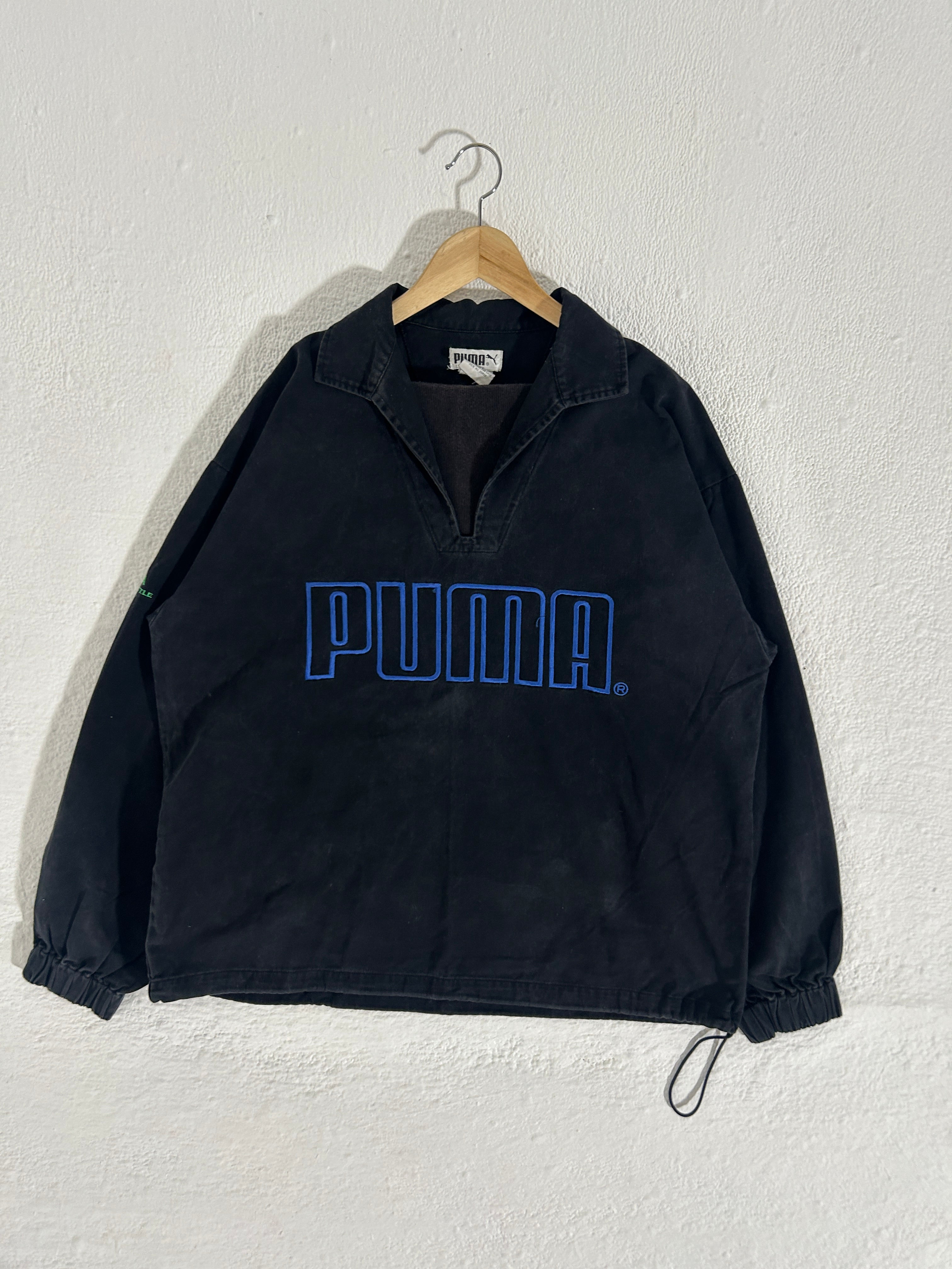 PUMA エンジニアード ストレングス ジャケット Lブラック PUMA オールウェザージャケット（エンブレム）ブラック