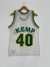 Vintage 1990's Seattle Supersonics 'Shawn Kemp' White Champion Jersey Sz. 40 (M)