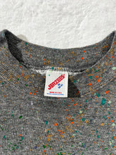 1/1 Vintage Paint Splatter Gray Crewneck Size M