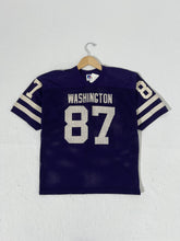 Vintage 1980's UW Washington Huskies Purple Cropped Jersey Sz. L