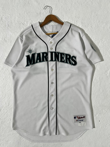Seattle Mariners Authentic Jackie Robinson Stitched Jersey Size XL